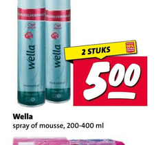  wella hairspray haarmousse 2 10 500 stuks spray mousse ml 