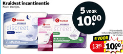  kruidvat huismerk incontinentieverband 5 8 10 12 1000 incontinentie broekjes verband serviettes discreet toplaag voile doux pour maxi night inlegkruisjes ultra mini up to dubbele anti double antifuite medium zwaar urineverlies dry fuites urinaires flexibel licht invisible fit odor control 12x normal stuks 