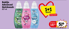  robijn wasmiddel 1 15 22 advanced quickwash ml schoon minuten zacht kleding huid kaart spring blossom sunset bloom korte wasjes puur 