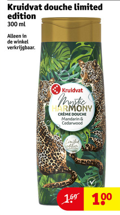  douchegel 100 300 kruidvat douche limited edition ml mystic harmony mandarin cedarwood 