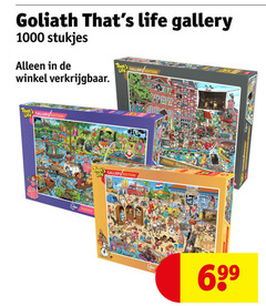  goliath legpuzzel 1000 life gallery stukjes edition puzzle 