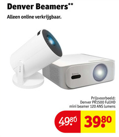  beamer 120 dv3980 denver online fullhd mini lumens 
