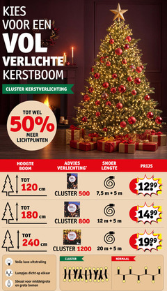  5 12 20 50 120 180 240 500 verlichte kerstboom cluster kerstverlichting lichtpunten hoogte boom verlichting snoer lengte kat clusterverlichting cm 7 luxe uitstraling lampjes bomen kruidvat led guirlande normaal 