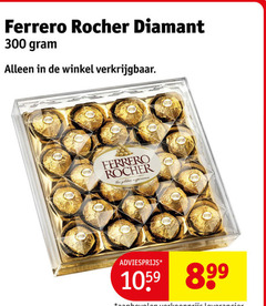  ferrero rocher chocolade 300 diamant golden experience 