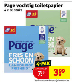  page vochtig toiletpapier 4 100 bewezen doorspoelbaar stuks x4 multipack biologisch doekjes fris schoon geur neutraliserende technologie afbreekbaar pak 3.99 