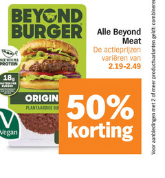  vegetarisch 2 50 beyond burger with protein meat varieeren origin plantaardige bui productvarianten combineren 