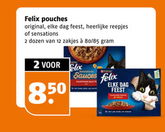 2 12 felix pouches original dag feest reepjes sensations dozen zakjes 80 sauces 