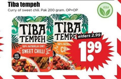  vegetarisch 100 200 tempeh curry sweet chili pak natuurlijk eiwit chilli elders natuur vega 