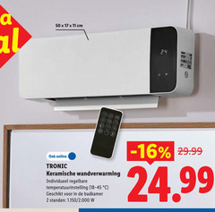  2 11 17 24 50 1006 cm online tronic keramische wandverwarming regelbare temperatuurinstelling badkamer standen 