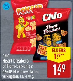  chio chips pom zonder kunstmatige sans colorants heart bear meerdere hort breakers back paprika party elders 