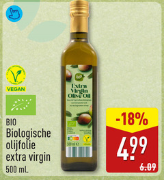  olijfolie 500 label bio virgin olive oil biologische ml 