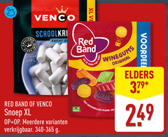  venco red band drop snoep 379 enige zacht xl meerdere redband plant winegums natuurlijke kleur original voordeel elders 