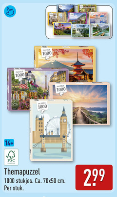  legpuzzel 1000 puzzle 14 fsc www.fsc.org stukjes ca. cm stuk 