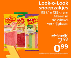  snoep 100 zure mix snoepzakjes 