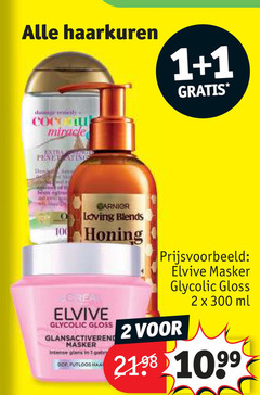 klik op dit plaatje voor een vergroting en voor vergelijkbare aanbiedingen gerelateerd aan
1 2 10 300 haarkuren miracle coating bean garnier loving blends honing elvive gloss masker intense glans ml 1 2 10 300 haarkuren miracle coating bean garnier loving blends honing elvive gloss masker intense glans ml
