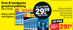  oral-b tandpasta 18 oral b grootverpakking ml online stuk pro expert professionele bescherming pak 